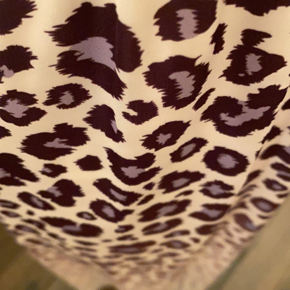 WD.NY Ombré Leopard MIDI Skirt - Picture 4 of 7